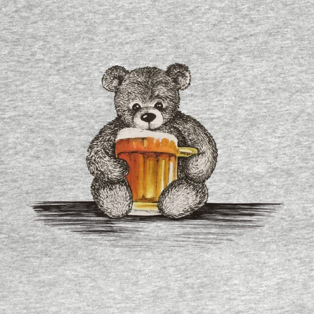 Teddy Beer by Dagui